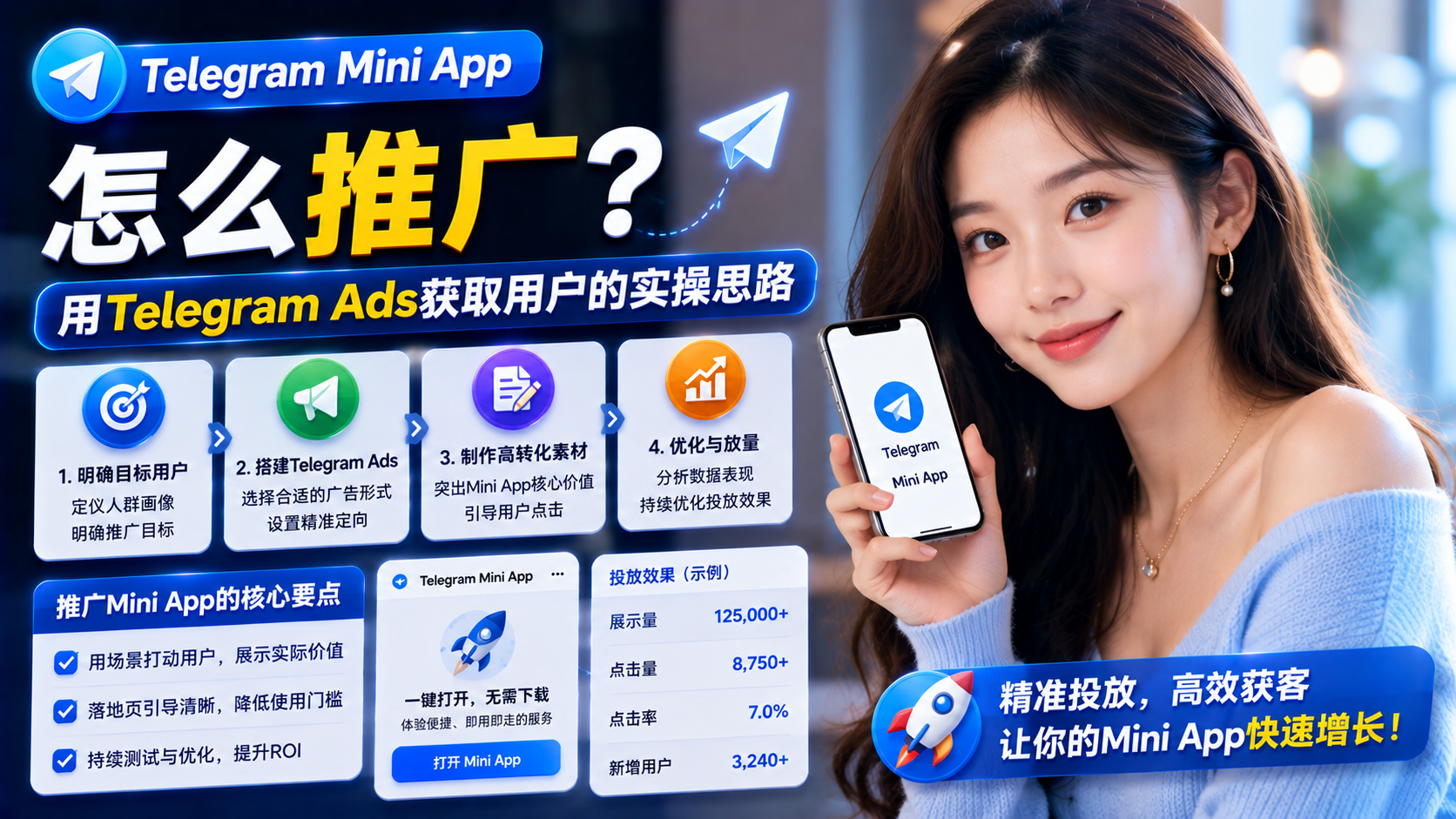 Telegram Mini App怎么推广？用Telegram Ads获取用户的实操思路